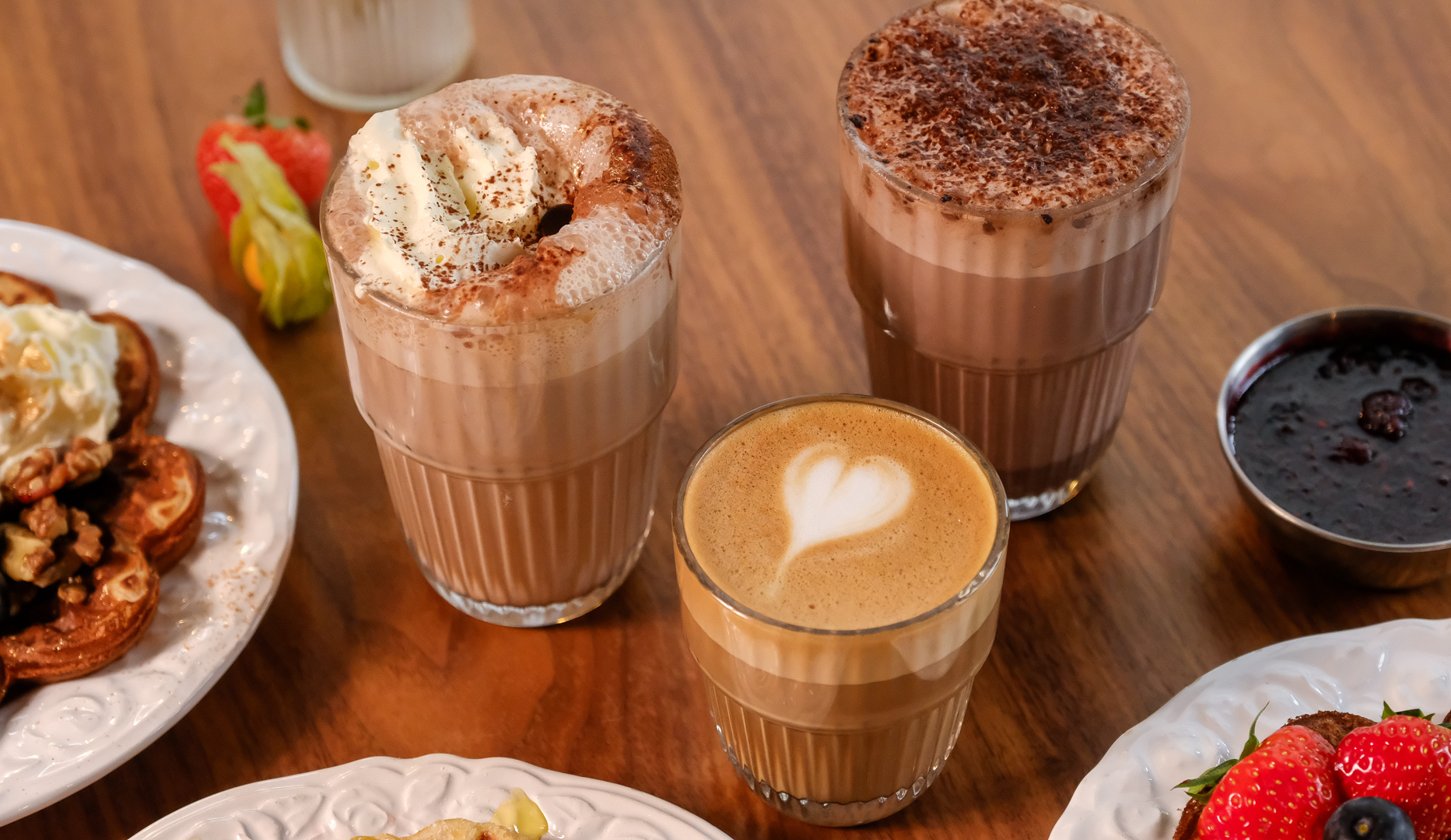 Vafler og kaffe hos Kær